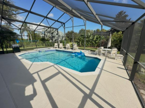 Mickeys Palm - Brand New! 6BR Modern with Private Pool Hot Tub BBQ Home Theater - 2 Miles to Disney